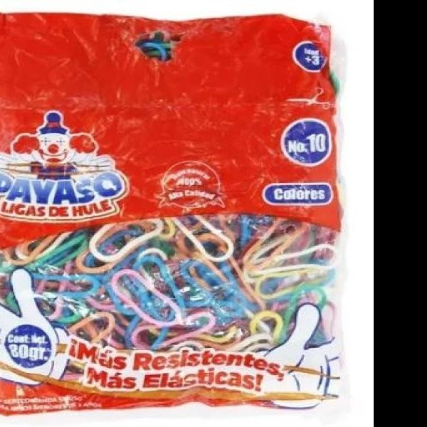 LIGAS PANTERAPAYASOSOL VCOLORES 10 BOLSA 80GRS. C 130